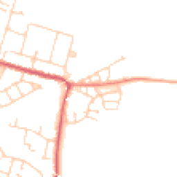 Daytime road noise heatmap for ME13 8GR