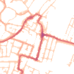 Daytime road noise heatmap for ME13 8NS