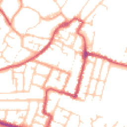 Daytime road noise heatmap for ME13 8PN