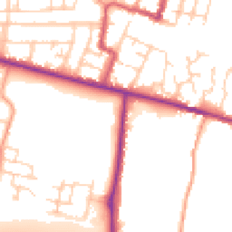 Daytime road noise heatmap for ME13 8XR