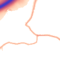 Daytime road noise heatmap for ME13 9HA