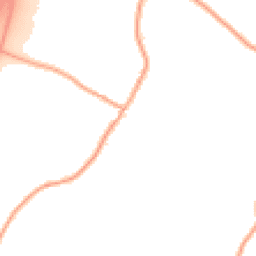 Daytime road noise heatmap for ME13 9JU