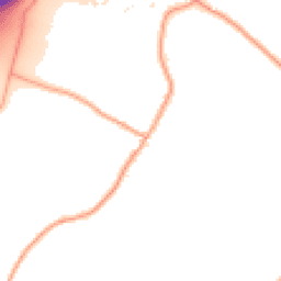 Daytime road noise heatmap for ME13 9JW