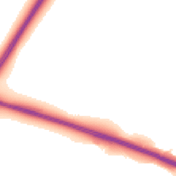 Night-time road noise heatmap for ME13 9SN