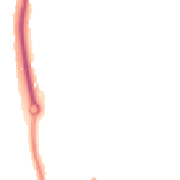 Night-time road noise heatmap for ME14 2PH