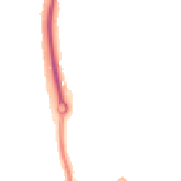 Night-time road noise heatmap for ME14 2PL