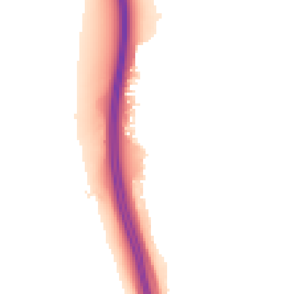 Night-time road noise heatmap for ME14 3BE