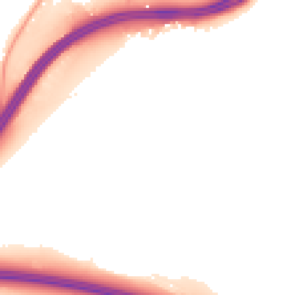 Night-time road noise heatmap for ME14 3BF