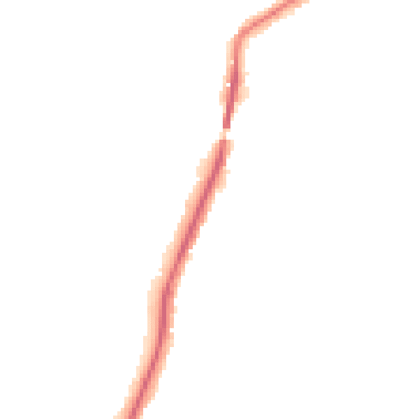 Night-time road noise heatmap for ME15 0AG