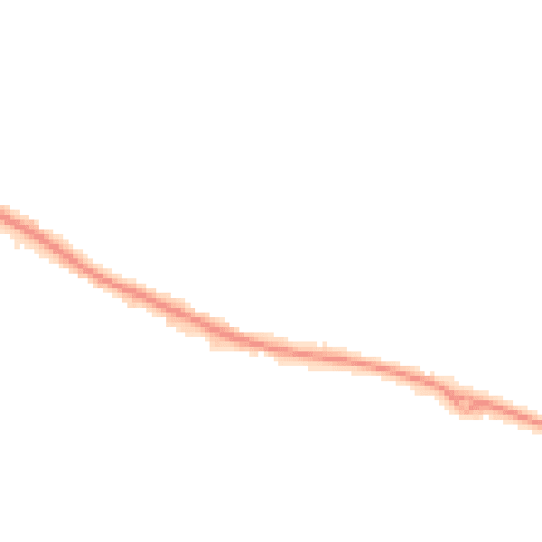 Night-time road noise heatmap for ME15 8GS