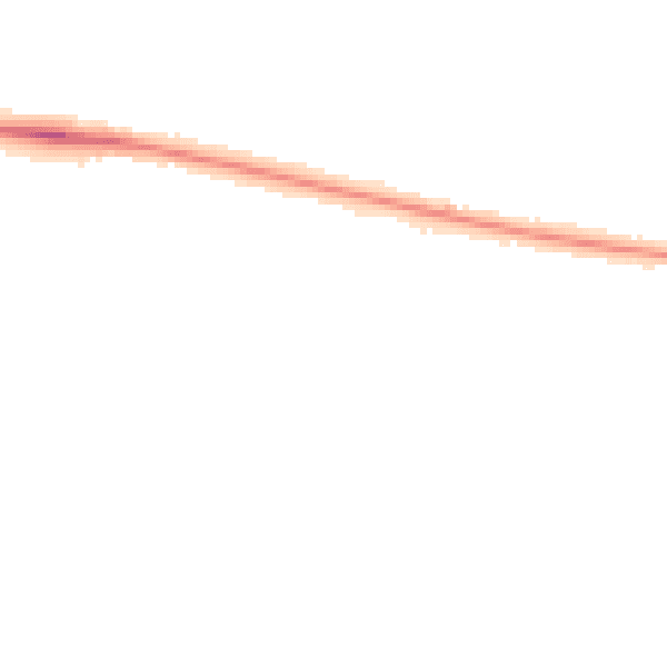 Night-time road noise heatmap for ME15 8LA