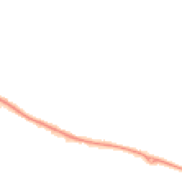 Night-time road noise heatmap for ME15 8YY