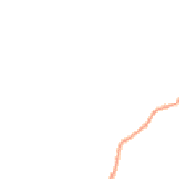 Night-time road noise heatmap for ME17 1RT