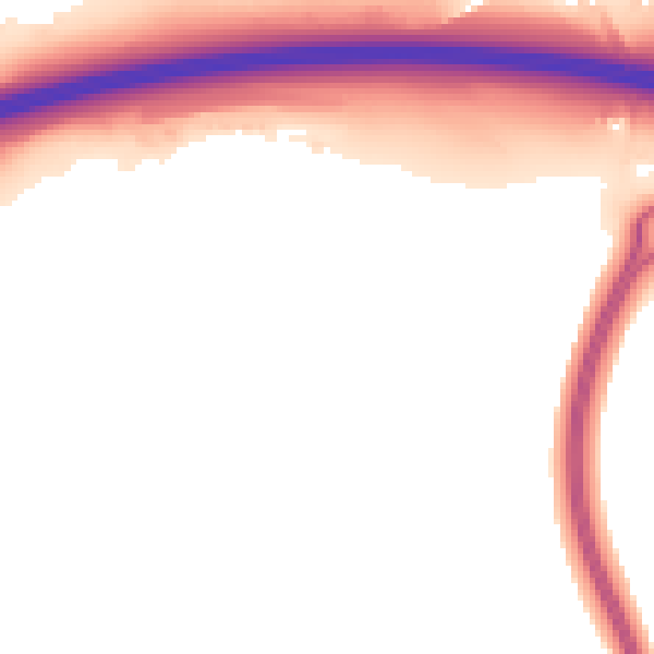 Night-time road noise heatmap for ME19 5FL