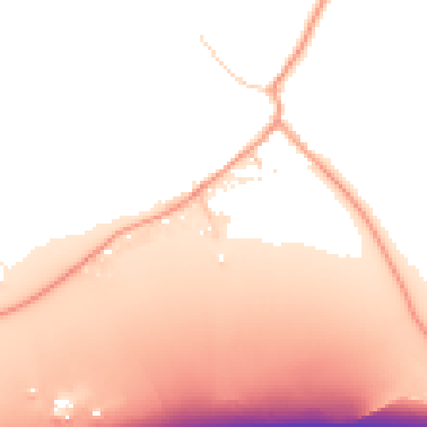 Daytime road noise heatmap for ME19 5JP