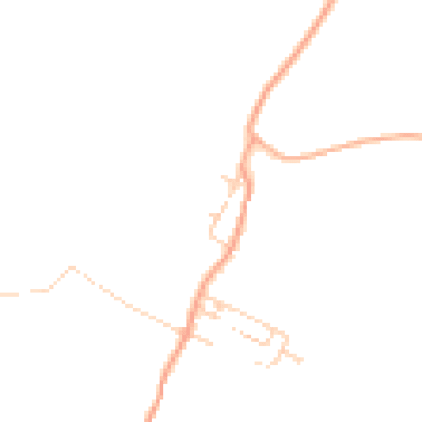 Daytime road noise heatmap for ME2 1HZ