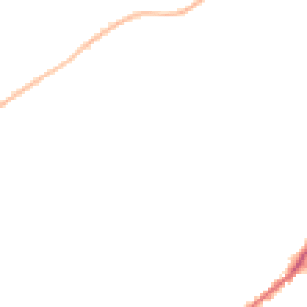 Night-time road noise heatmap for ME2 3FG