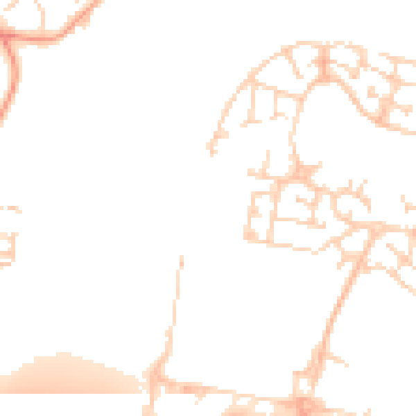 Daytime road noise heatmap for ME4 3BJ