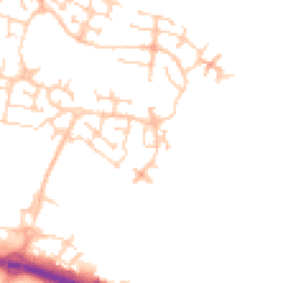 Daytime road noise heatmap for ME4 3HQ