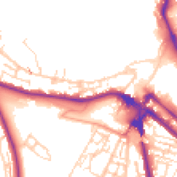 Daytime road noise heatmap for ME4 4ED