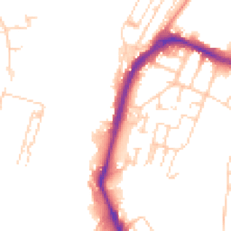 Daytime road noise heatmap for ME4 4HQ