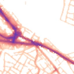 Daytime road noise heatmap for ME4 4PD