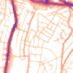 Daytime road noise heatmap for ME4 5QB