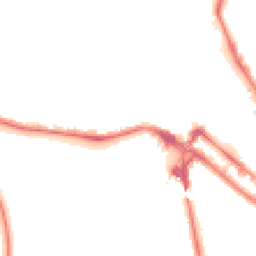 Night-time road noise heatmap for ME4 6BB