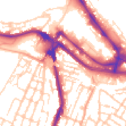 Daytime road noise heatmap for ME4 6BW