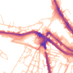 Daytime road noise heatmap for ME4 6DS