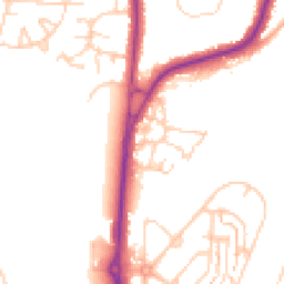 Daytime road noise heatmap for ME4 6FB