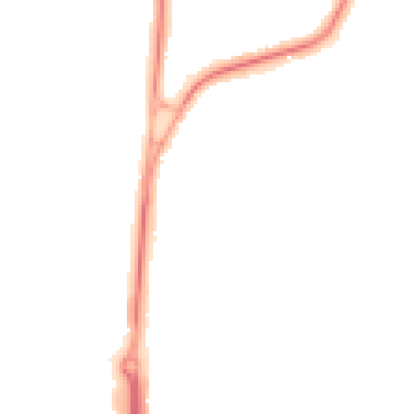 Night-time road noise heatmap for ME4 6FL