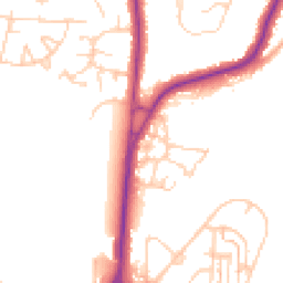 Daytime road noise heatmap for ME4 6FT
