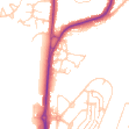 Daytime road noise heatmap for ME4 6GA