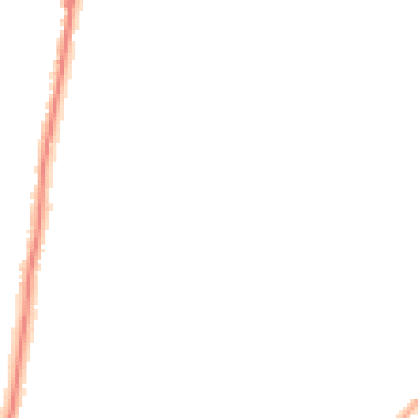 Night-time road noise heatmap for ME4 6LX