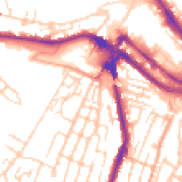 Daytime road noise heatmap for ME4 6SJ