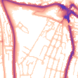 Daytime road noise heatmap for ME4 6TU