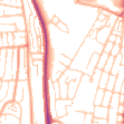 Daytime road noise heatmap for ME4 6UN