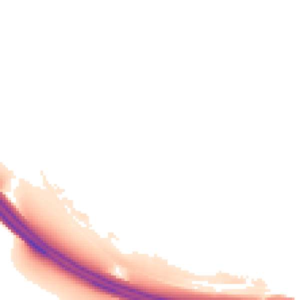 Night-time road noise heatmap for ME5 9EF