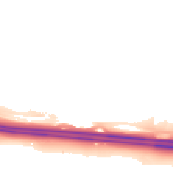 Night-time road noise heatmap for ME5 9SR