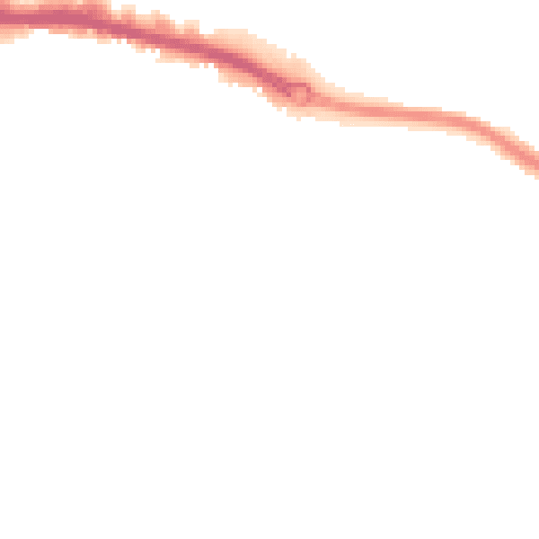 Night-time road noise heatmap for ME7 1SH