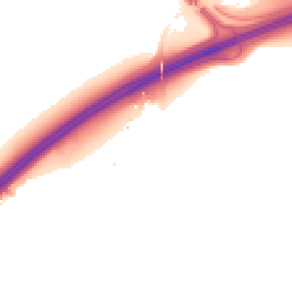 Night-time road noise heatmap for ME7 3LJ