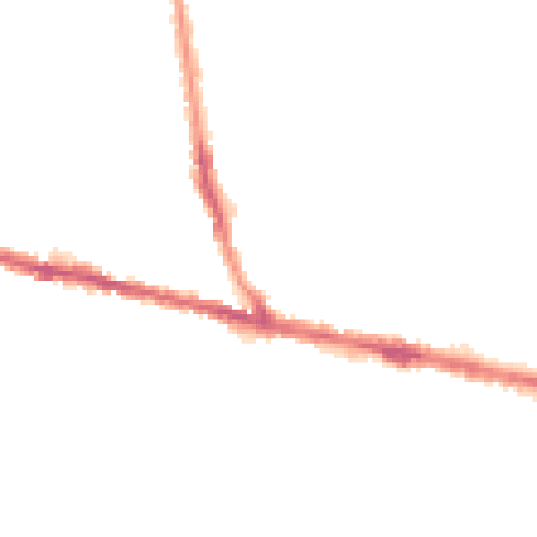 Night-time road noise heatmap for ME7 4AE