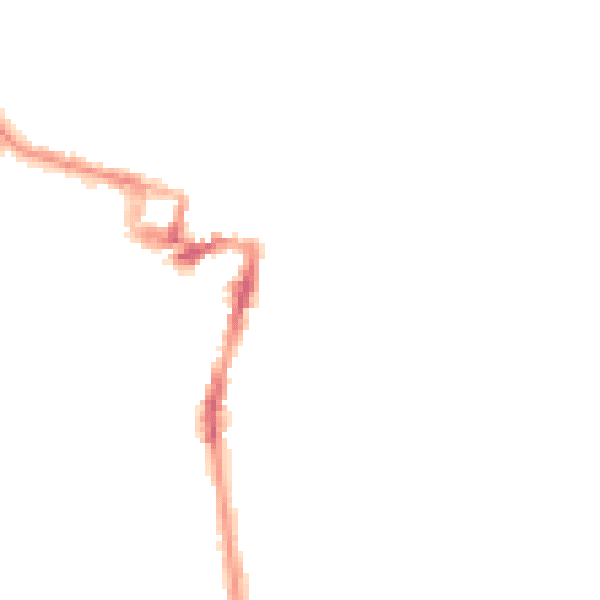 Night-time road noise heatmap for ME7 4DF