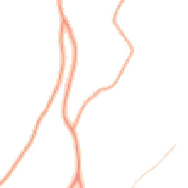 Daytime road noise heatmap for ME9 0AH