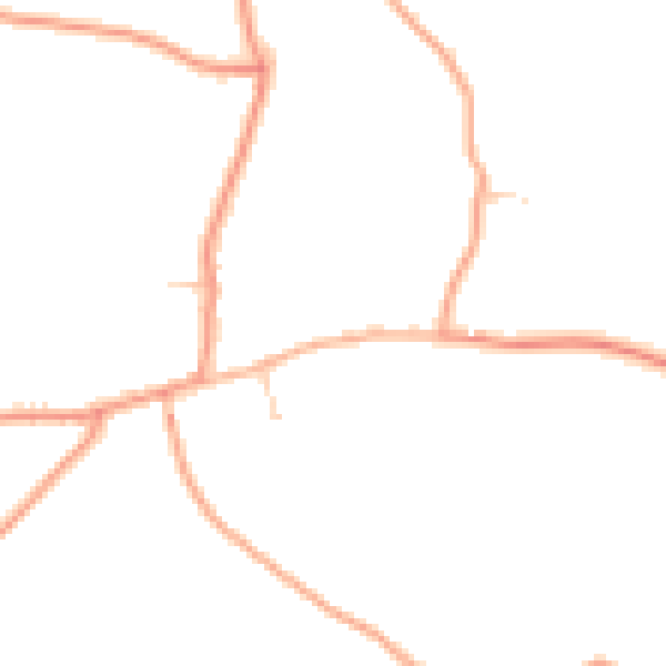 Daytime road noise heatmap for ME9 0BG