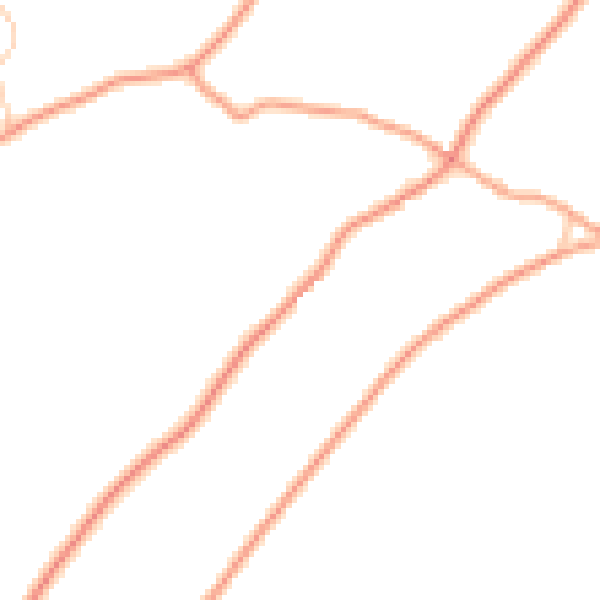 Daytime road noise heatmap for ME9 0DJ