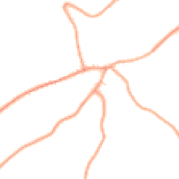 Daytime road noise heatmap for ME9 0NA