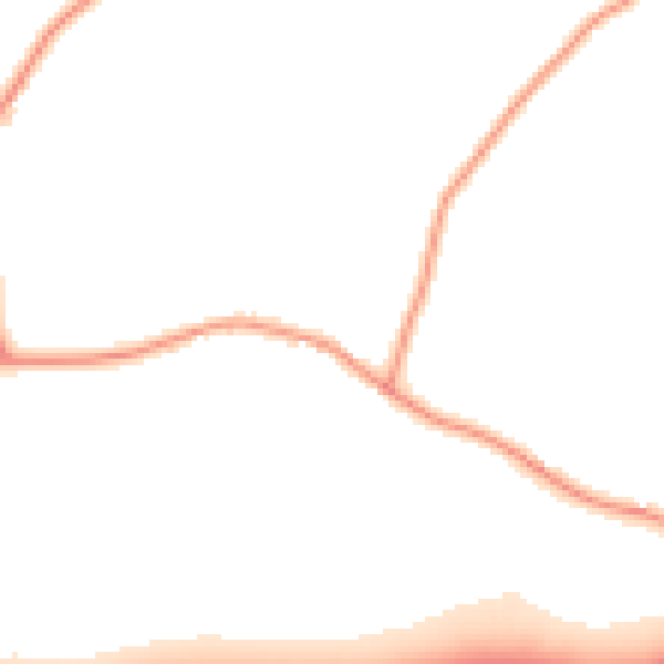 Daytime road noise heatmap for ME9 0RA