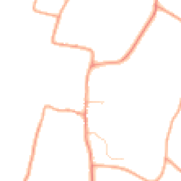 Daytime road noise heatmap for ME9 0RJ